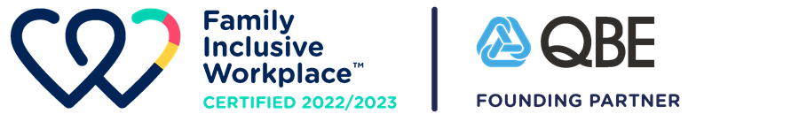 Family Inclusive Workplace certified 2022/2023 logo